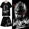 Black Myth Wukong T Shirt Black 02